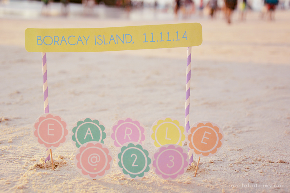 boracay pastel beach birthday